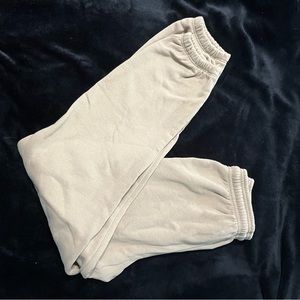 tan GAP sweatpants